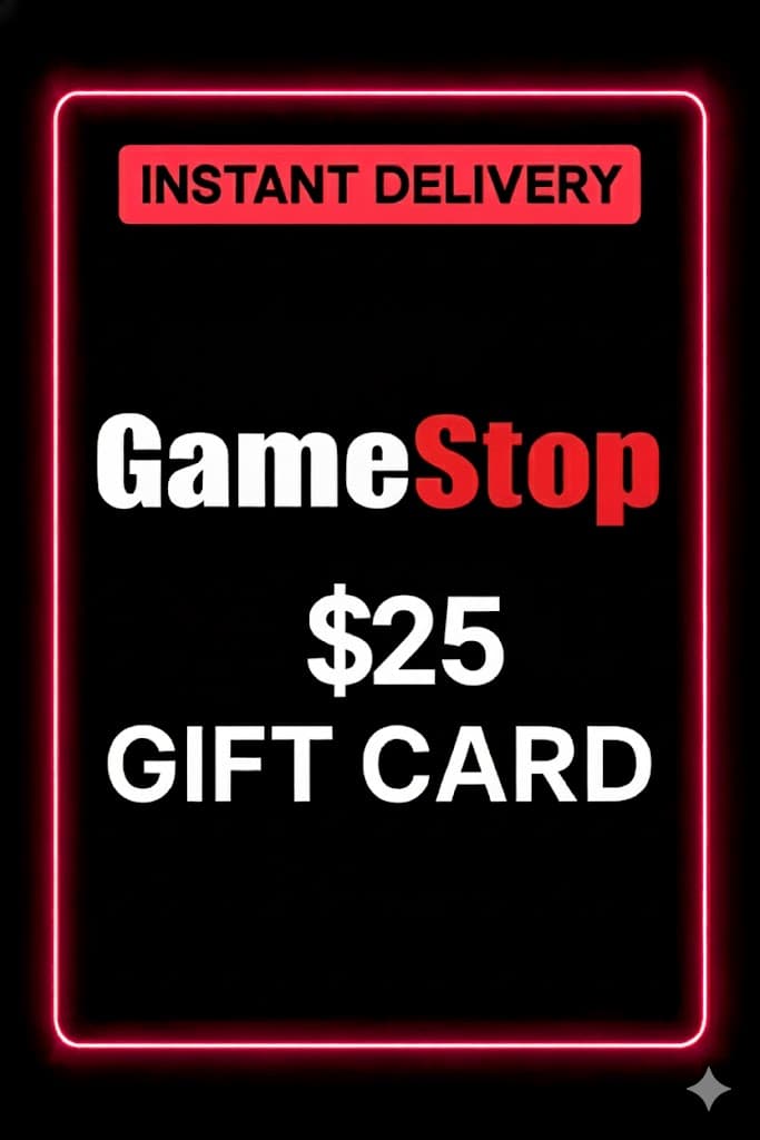 Κάρτα δώρου GameStop 25$