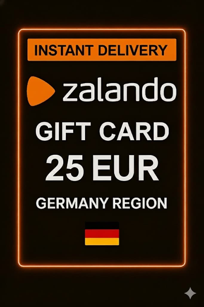 Zalando Hədiyyə Kartı - 25 EUR (DE)