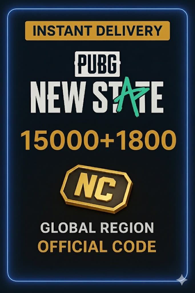 PUBG Nový Stav - 15000+1800 NC