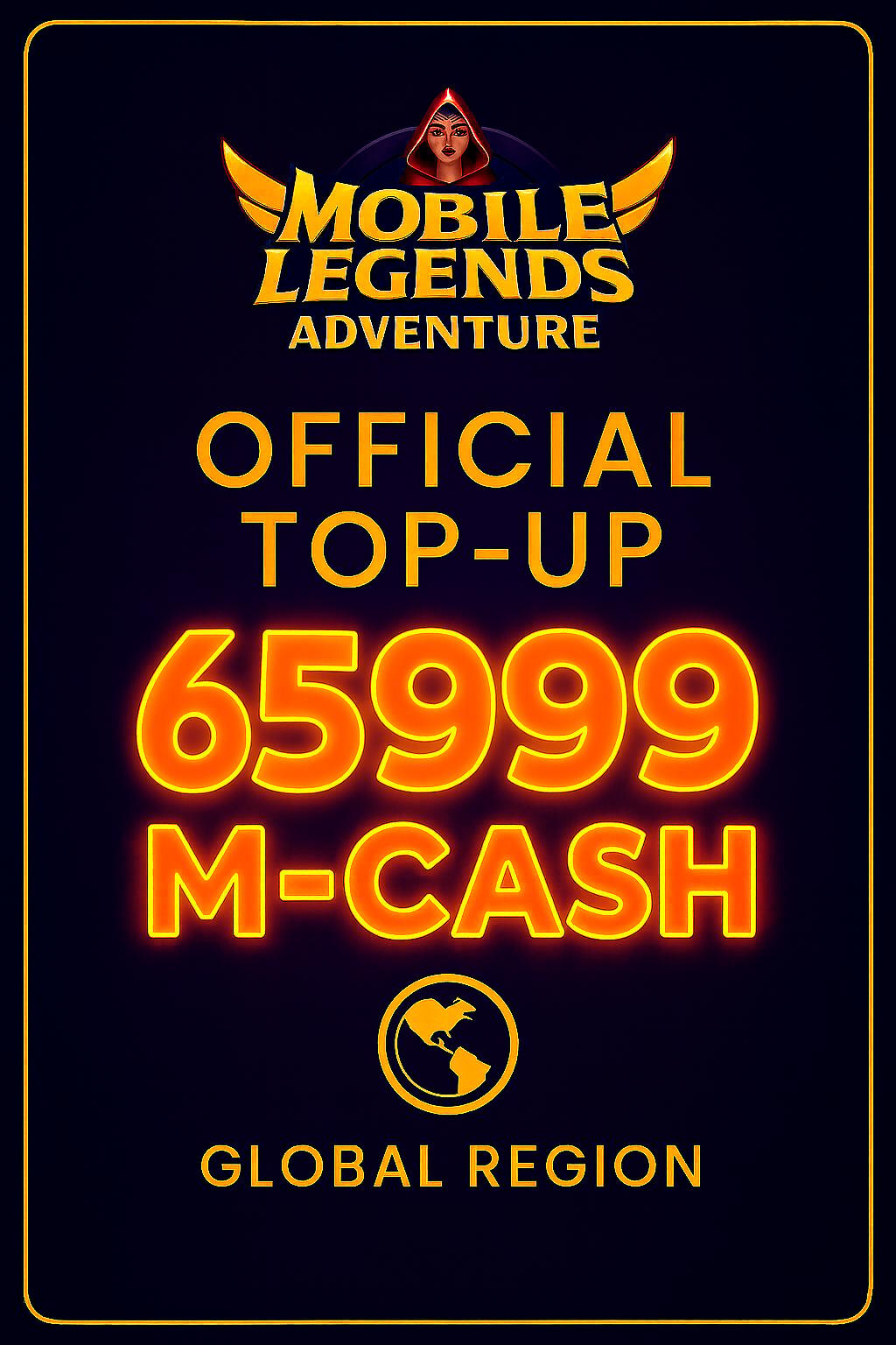 Mobile Legends Adventure 65999 M-Cash (Top-Up)