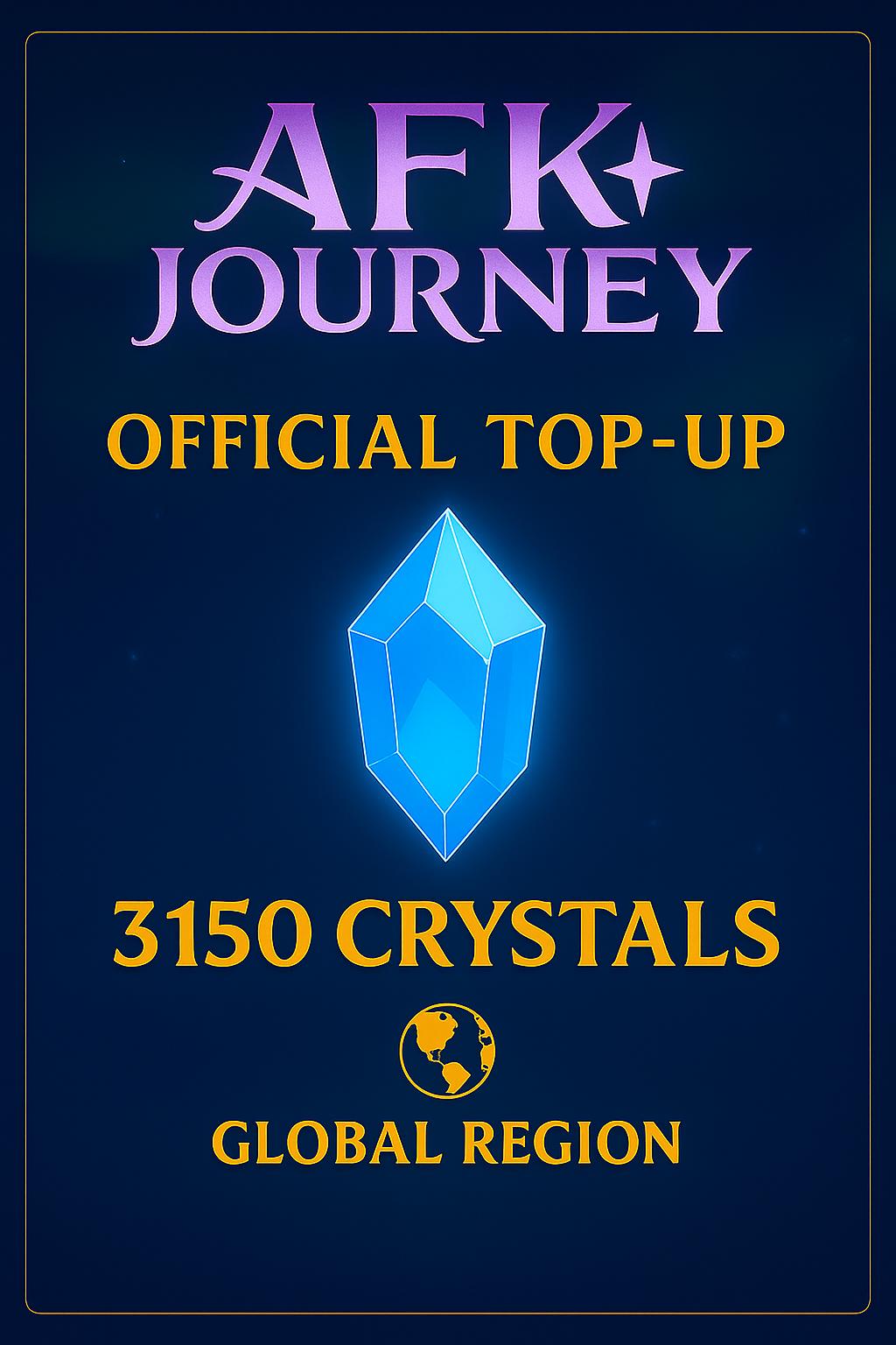 AFK Journey - 3150 Dragon Crystals (Top-Up)