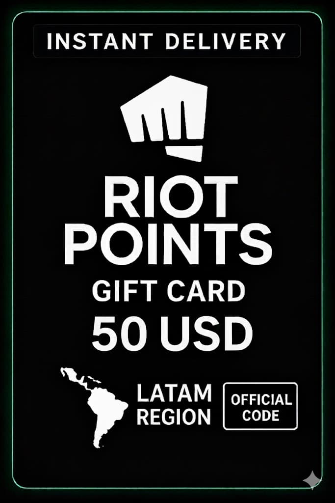 Riot Points Latam Amerika - 50 USD