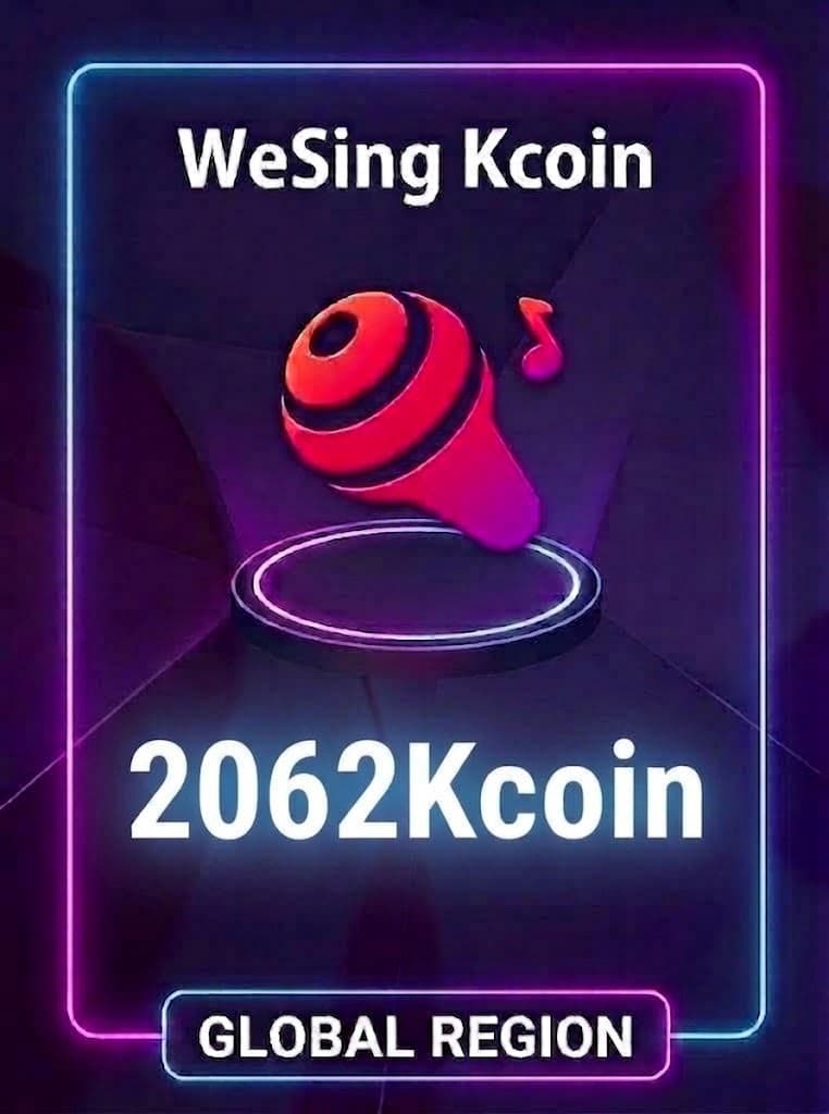WeSing - 2062 Kcoin Topup