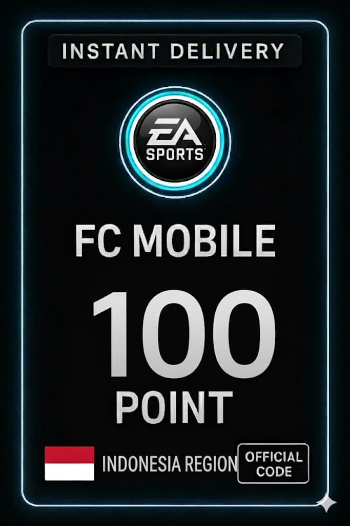 FC Mobile 100 Pont Ajándékkártya - Indonézia
