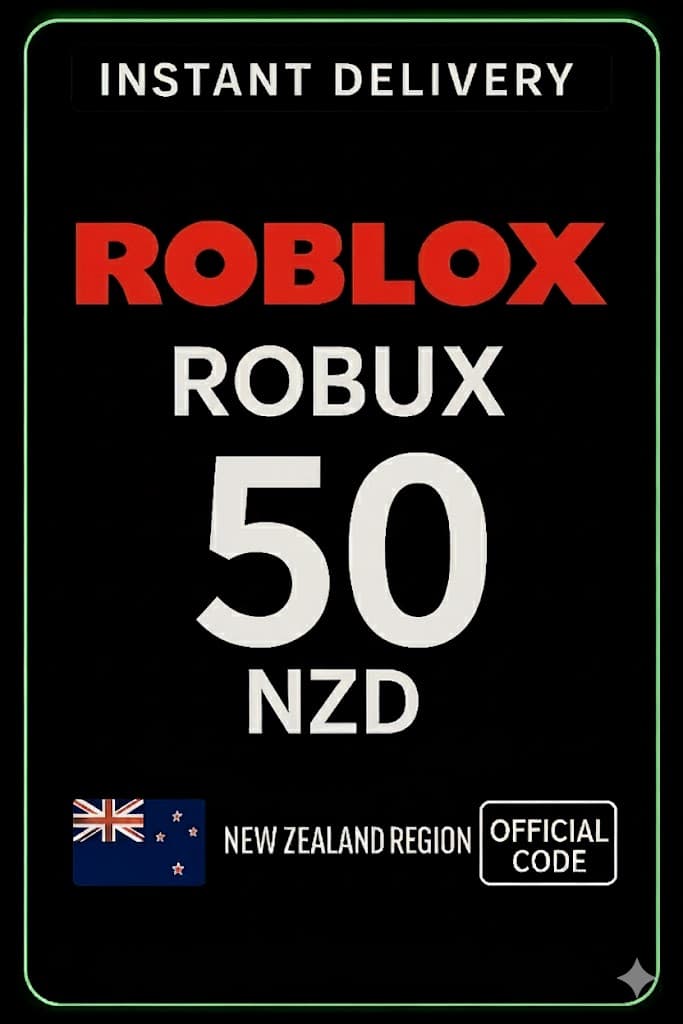 Roblox 50 NZD Խաղային քարտ (ՆԶ)