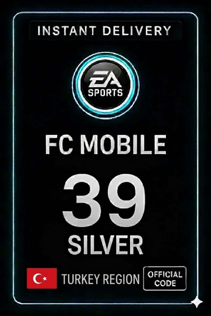 FC Mobile 39 Silver Gift Card - Թուրքիա