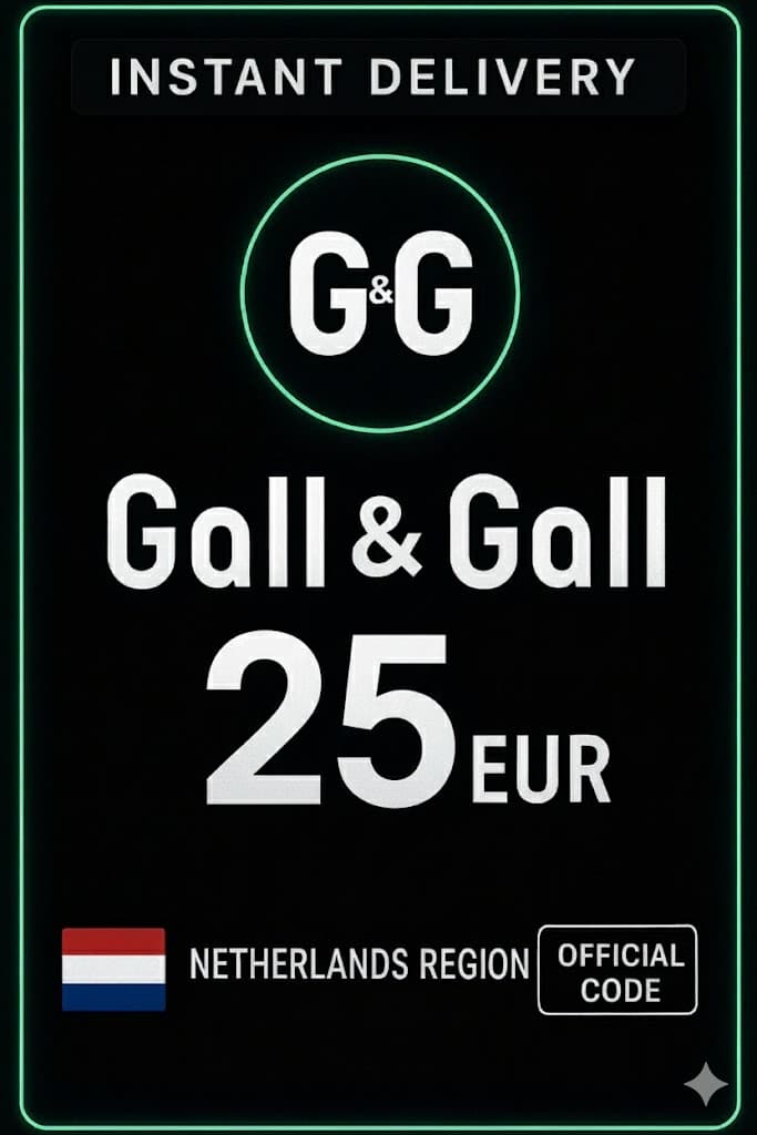Gall&Gall Hediye Kartı 25 EUR (Hollanda)
