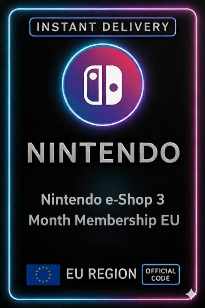 Nintendo eShop 3 Month Membership EU