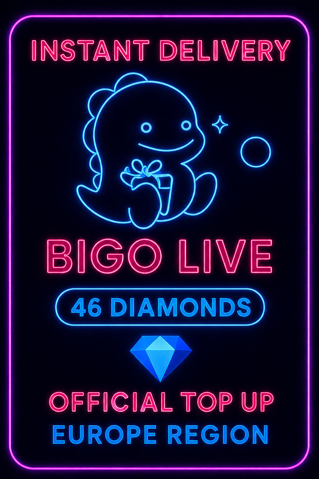 Bigo Live - 46 Diamonds (Top-Up) (EU)