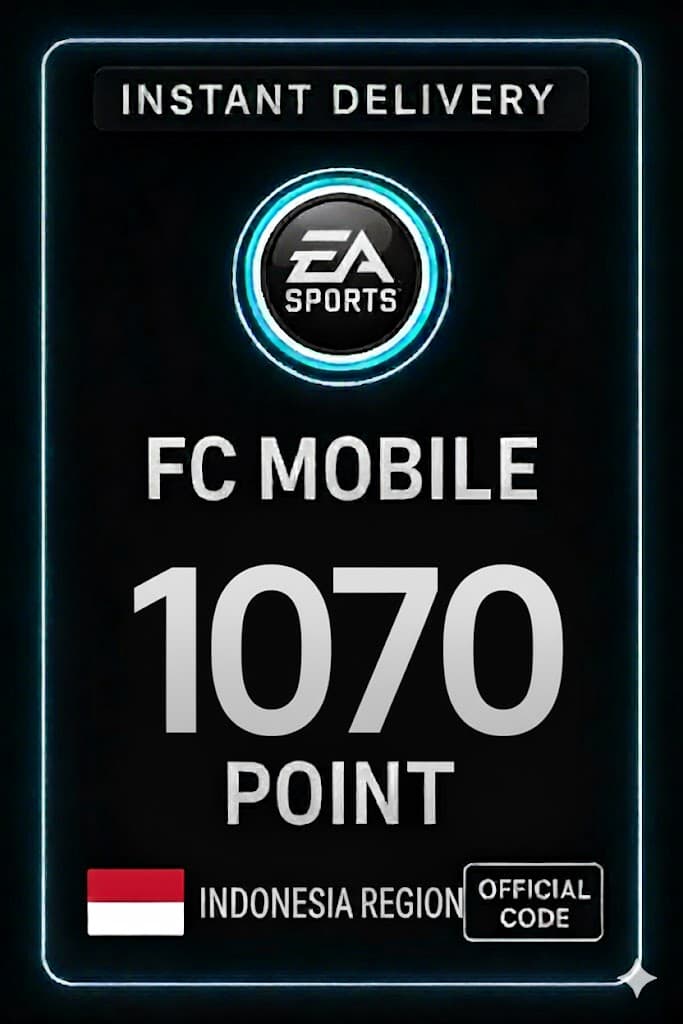 FC Mobile 1070 Pont Ajándékkártya - Indonézia