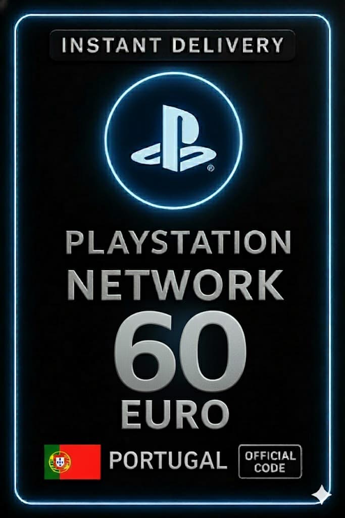 PlayStation PSN քարտ 60 եվրո (PT)