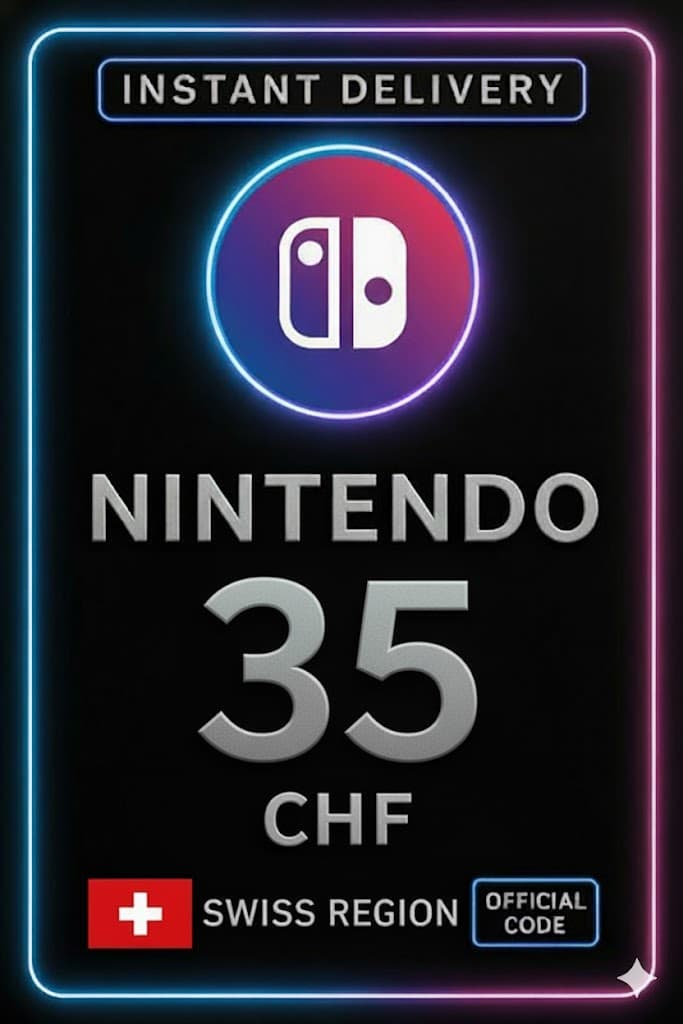 Nintendo eShop Prepaid Card - 35 CHF