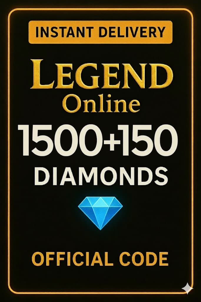Legend Online 1500+150 Elmas EPIN