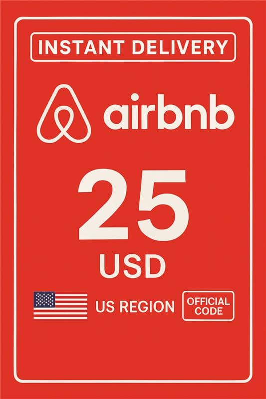 Airbnb Gift Card - 25$