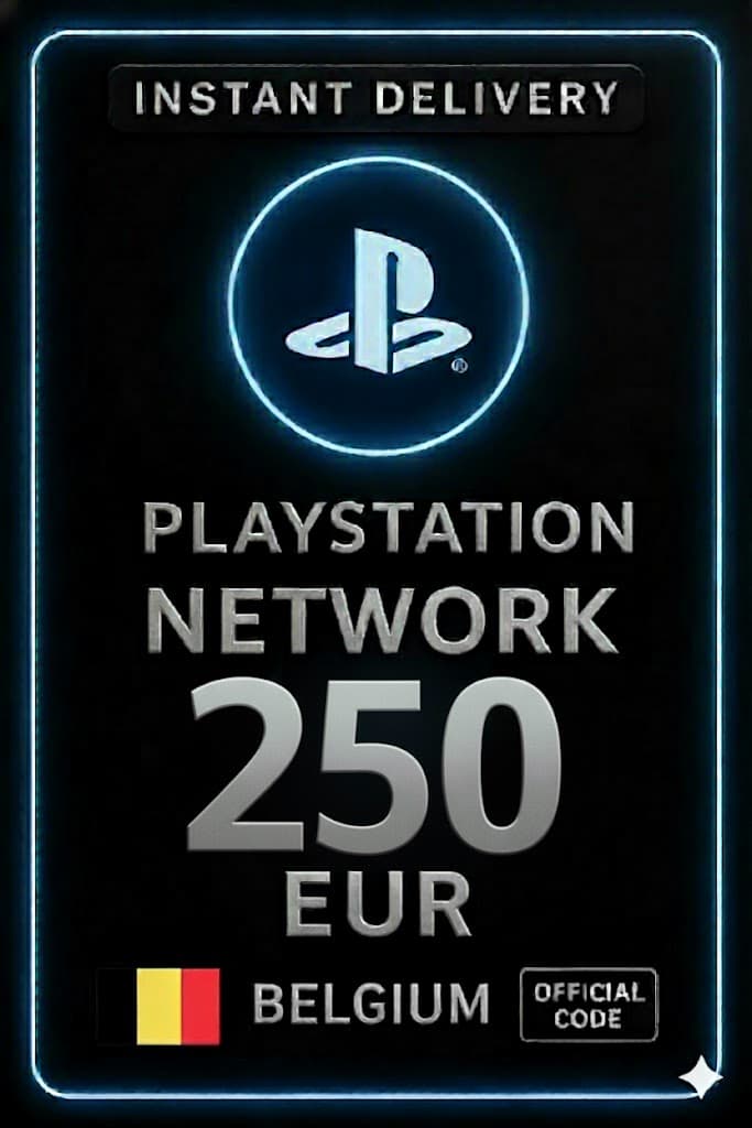 Playstation Gift Card Belgium - 250€ (BE)