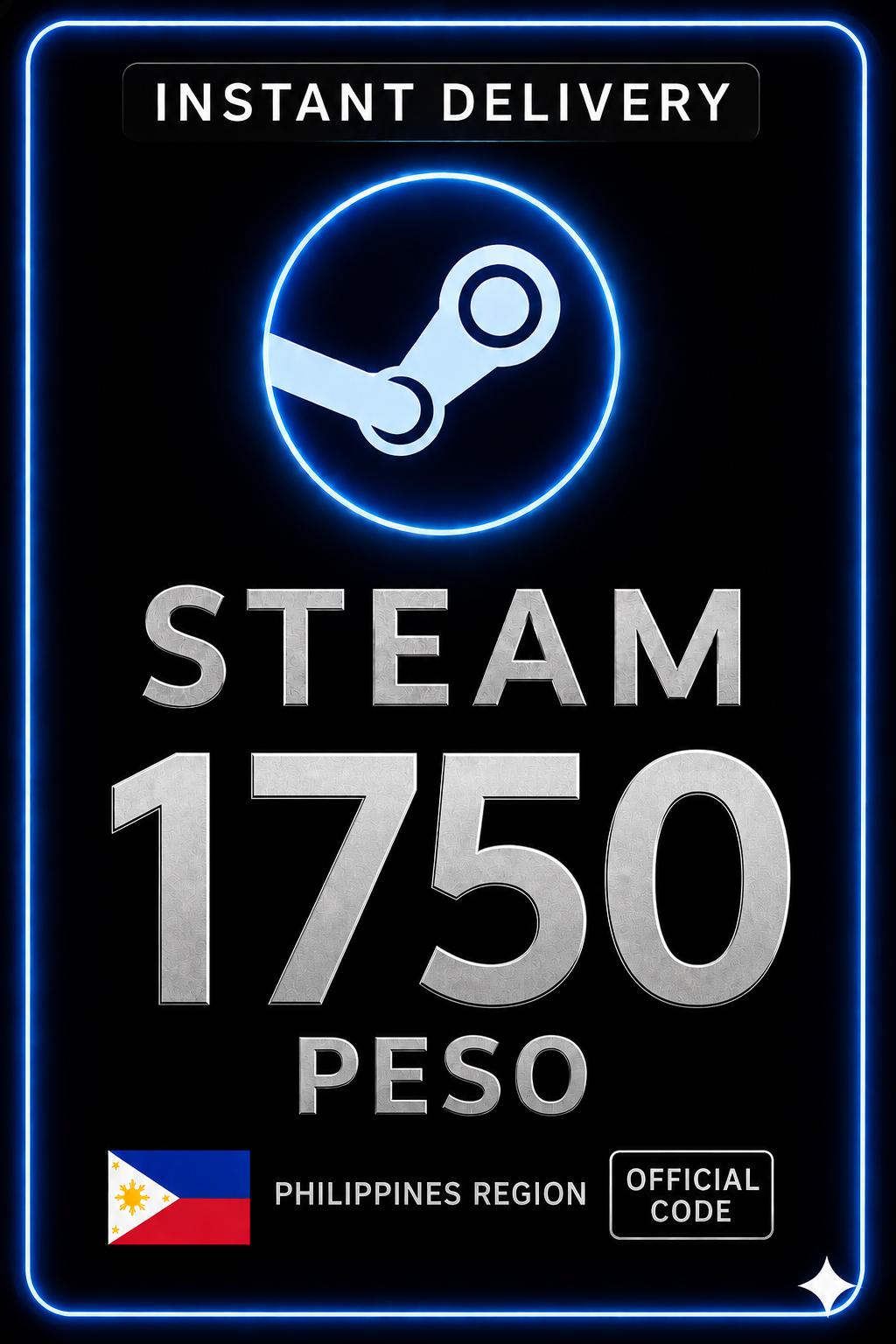 Steam Wallet Code 1750 Peso PH