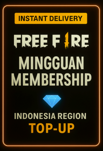 Free Fire - Tedenski članstvo Top-Up (Indonezija)