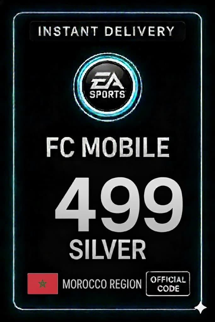FC Mobile 499 Սիլվեր Նվեր Քարտ - Մարոկո