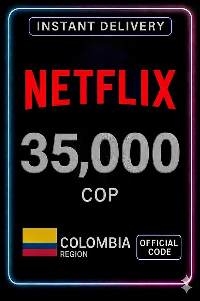 Netflix Gift Card 35.000 COP