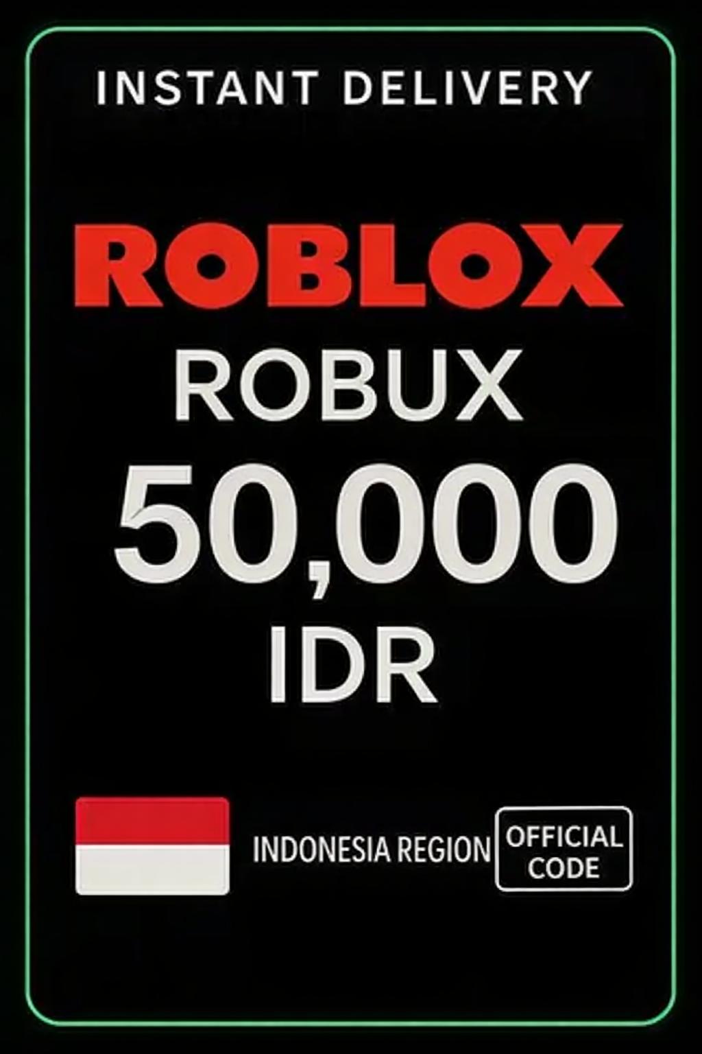 Roblox 50.000 IDR Game Card (ID)