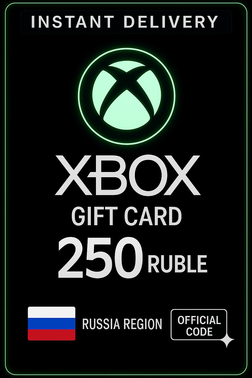 Xbox Live Δωροκάρτα 250 Ρουβλίων
