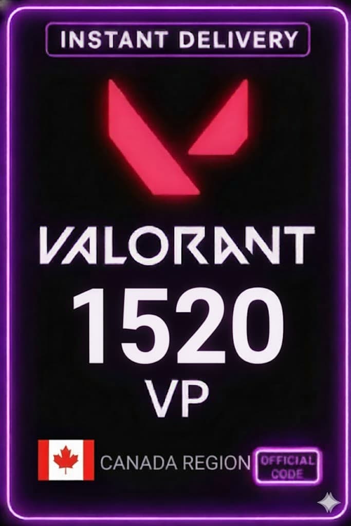 Valorant Points - 1520 VP (Canada)