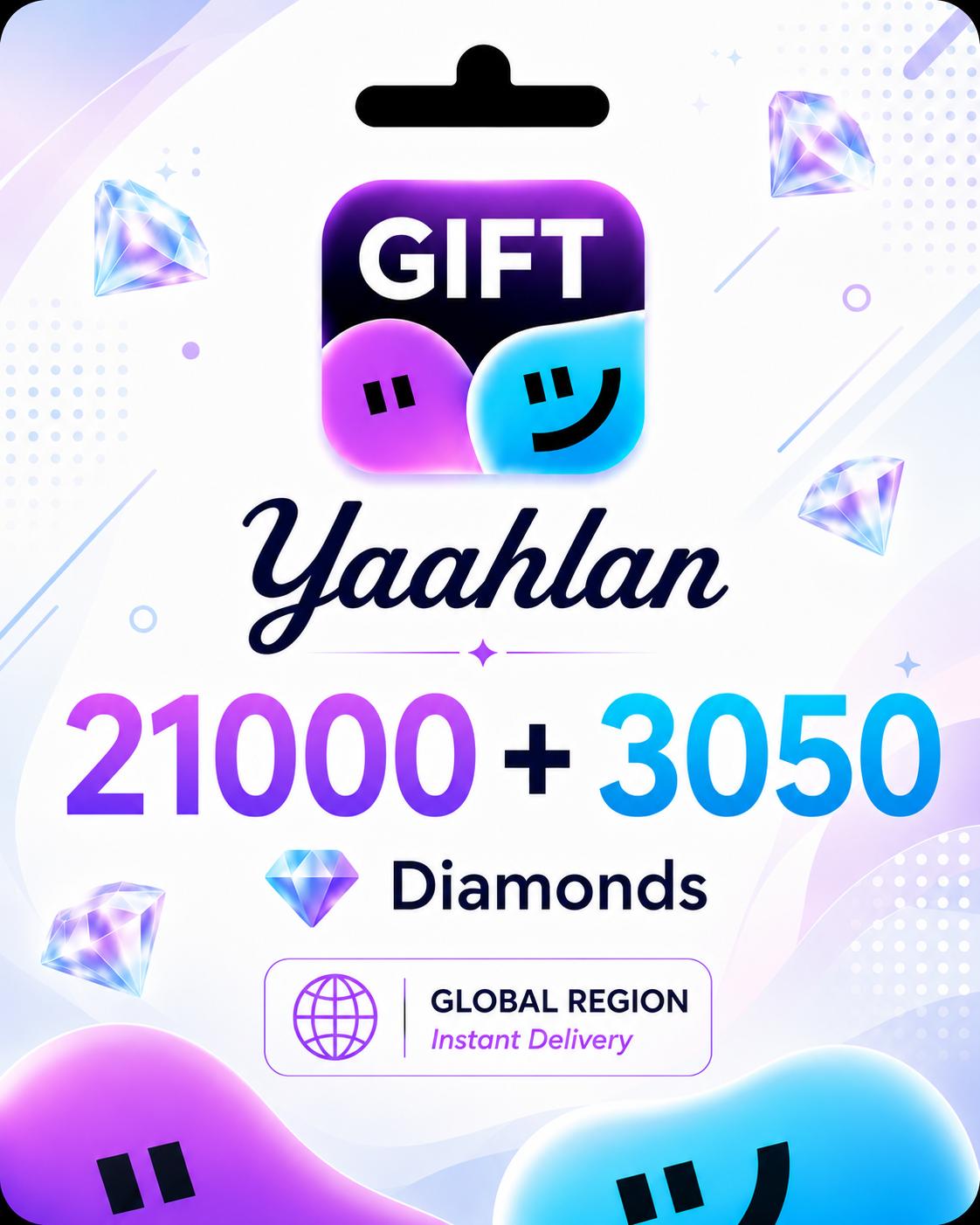 Γεια σου 21000+3050 Διαμάντια (Παγκόσμια)