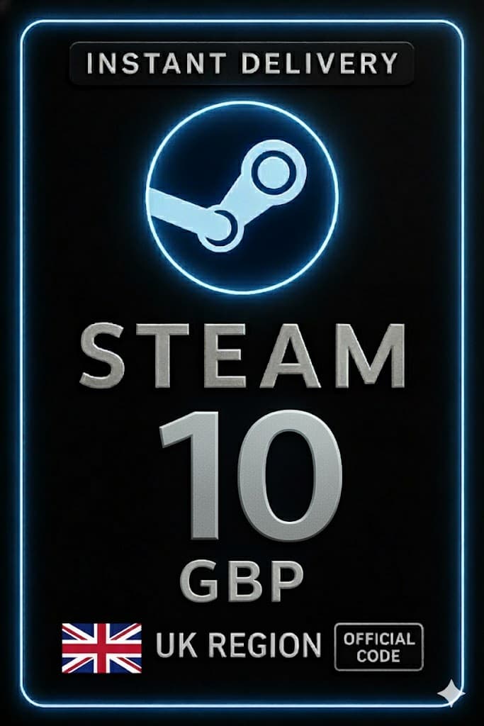 Steam novčanik kod 10 GBP