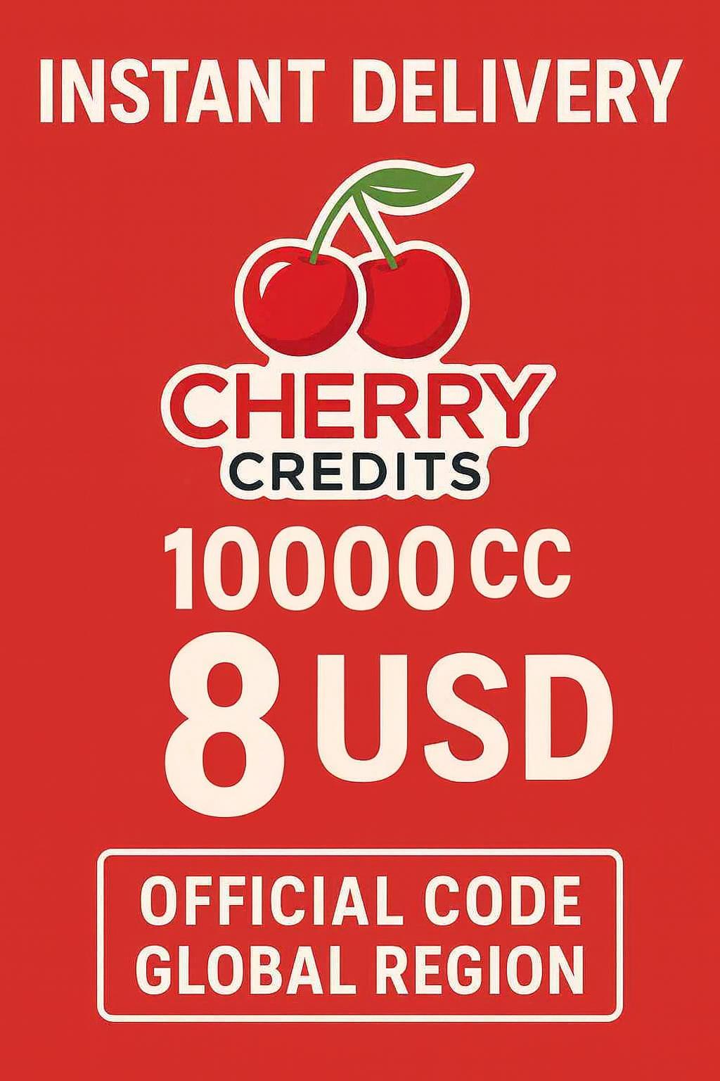 Cherry Credits 10.000 CC - $8