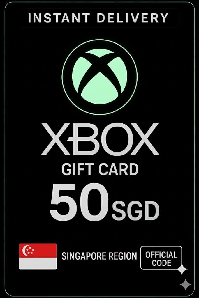 Tarjeta de regalo XBox Live 50 SGD SG