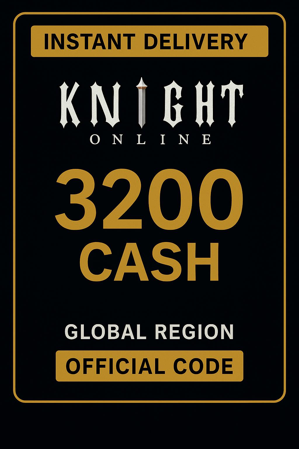 Knight Online 3200 Cash
