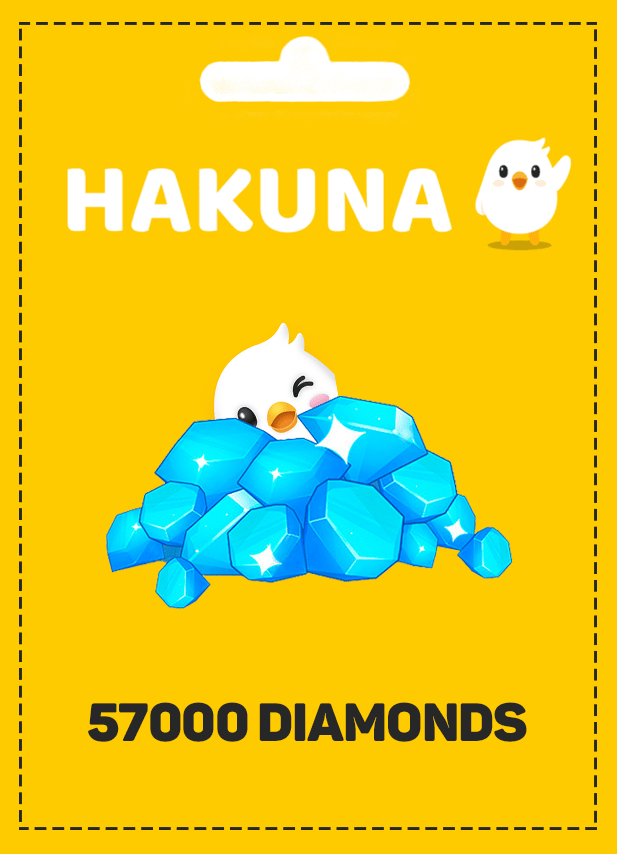 Hakuna 57000 demantar
