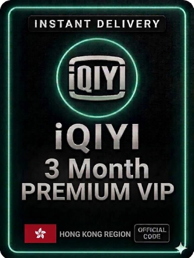 iQIYI 3 Month Premium VIP Hong Kong