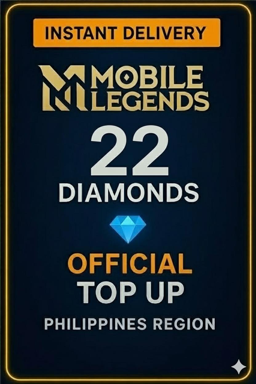 Mobile Legends - 22 Diamonds Top-Up [Philippines]
