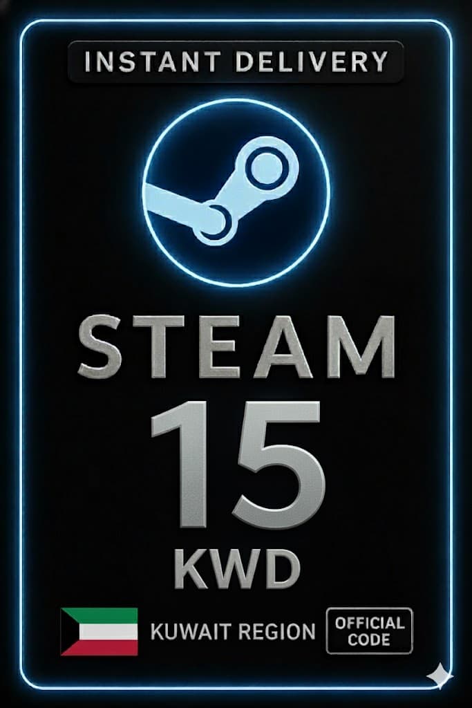 Code de porte-feuille Steam 15 KWD (koweït)