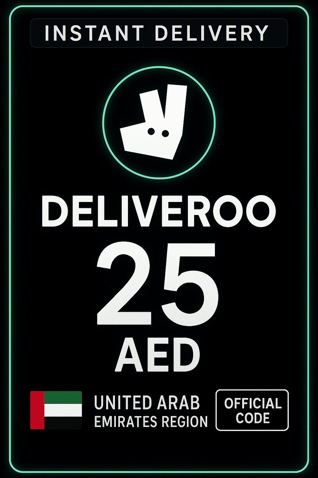 Deliveroo Gift Card 25 AED