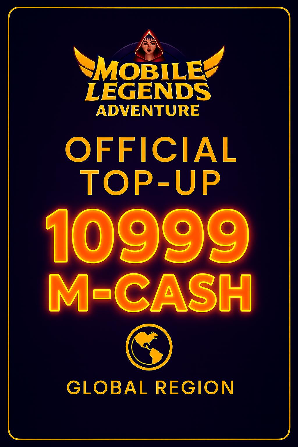 Mobile Legends Adventure 10999 M-Cash (Top-Up)