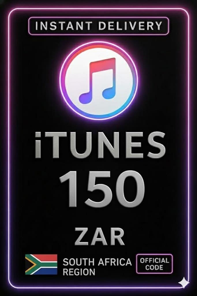 아이튠즈 기프트 카드 150 ZAR ZA