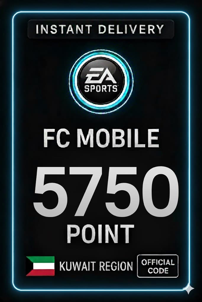 FC Mobile 5750 ұпай Сыйлық картасы - Кувейт