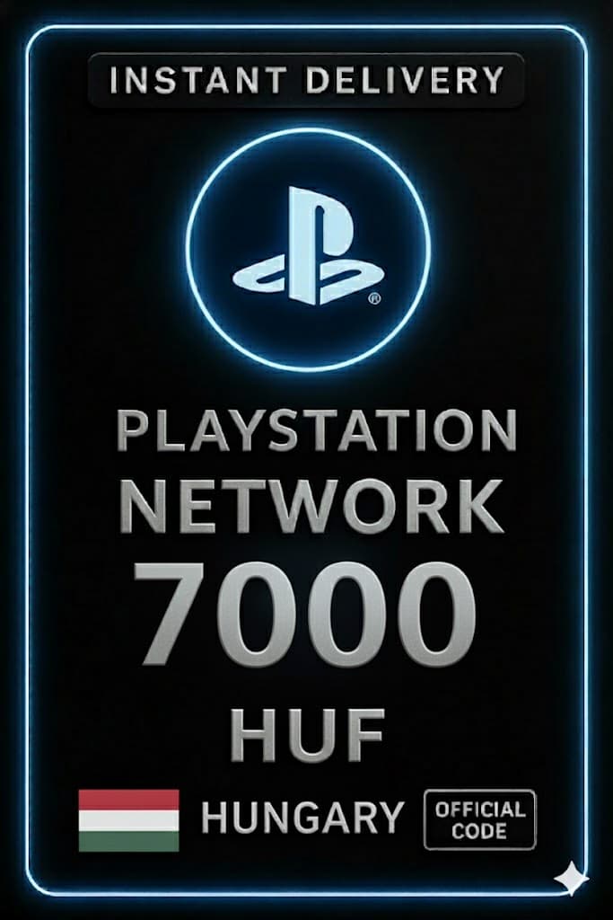 PSN քարտ Հունգարիա - 7000 ՀՖՈՒ
