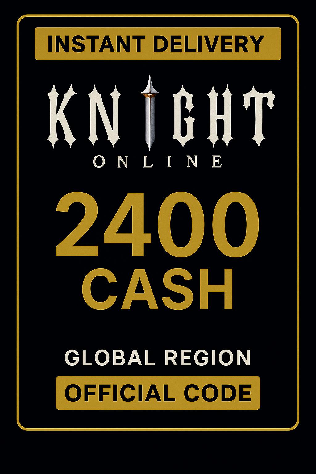 Knight Online 2400 Cash