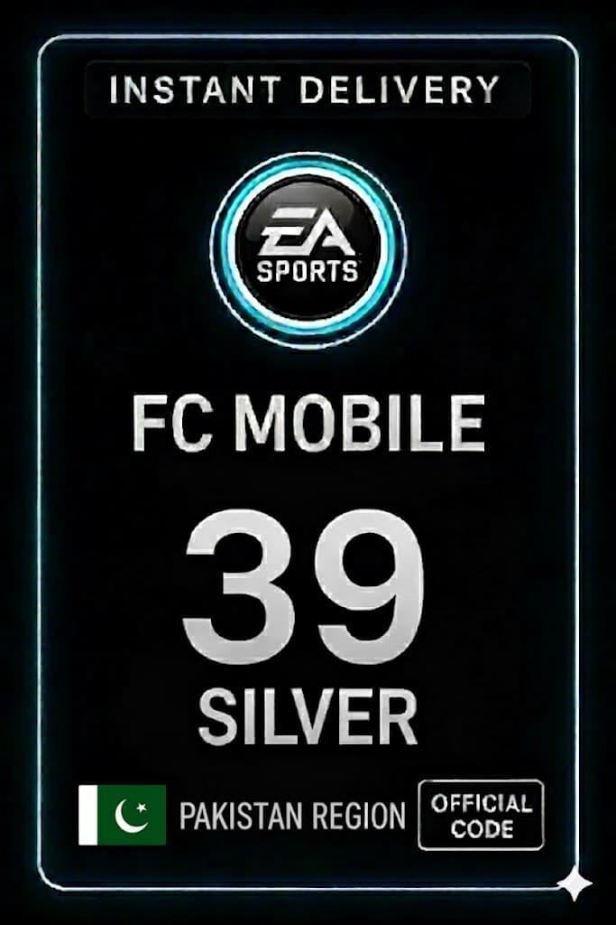 FC Mobile 39 արծաթ - Պակիստան