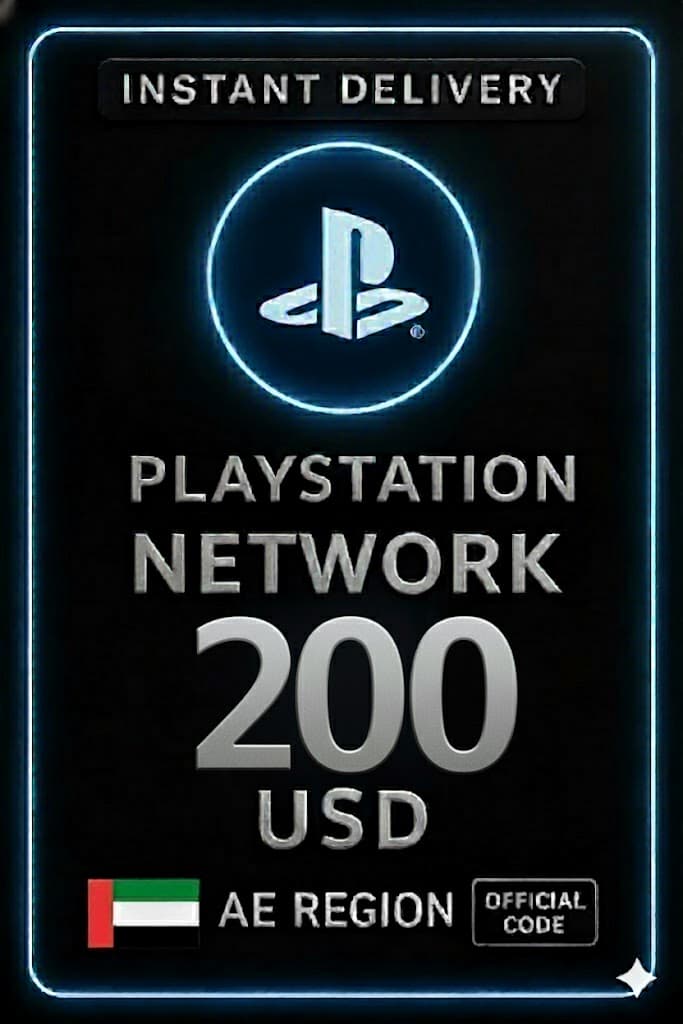 PSN карт 200 USD AE