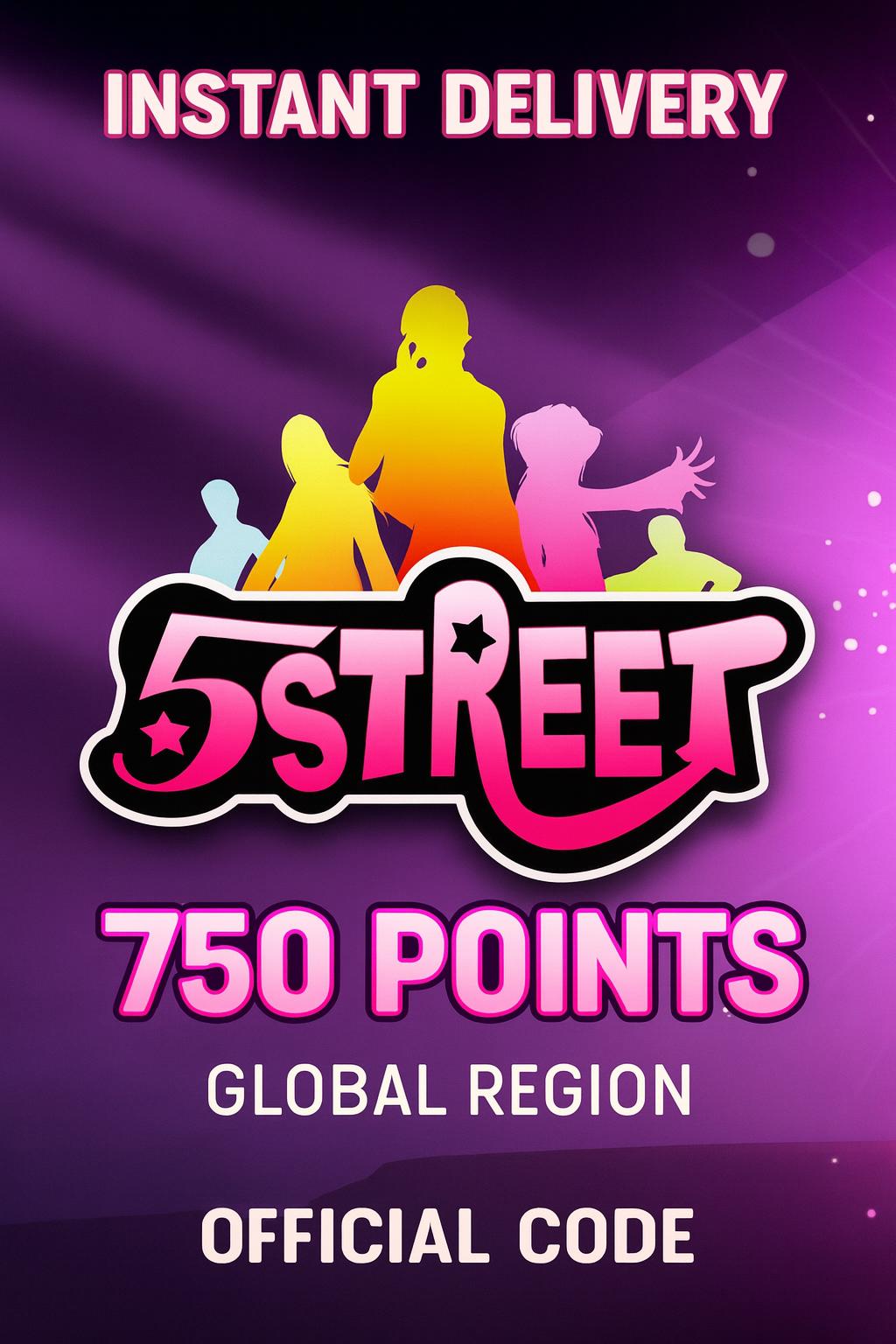 5 Street 750 Points