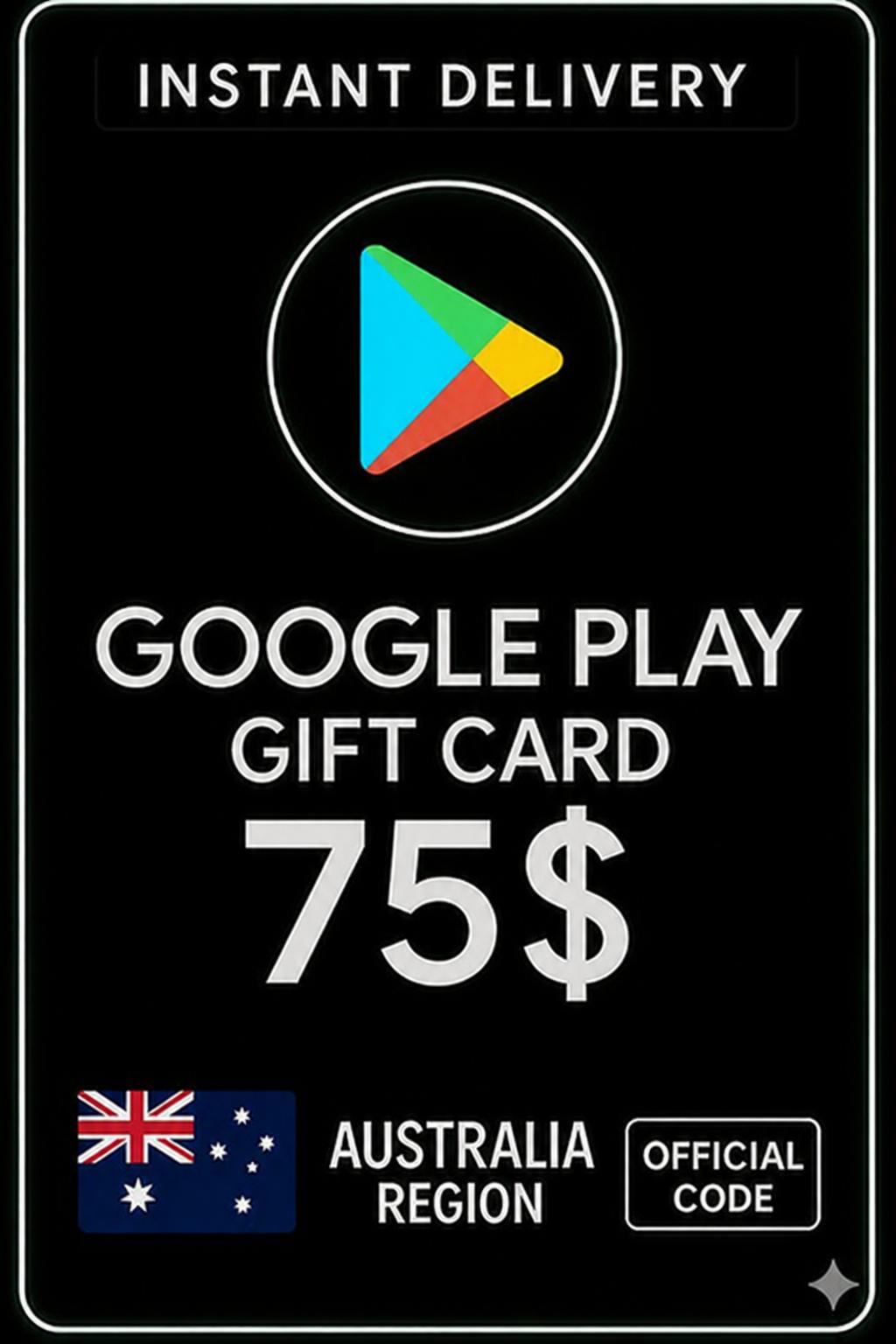 Google Play Gift Card - Australia AUD $ 75