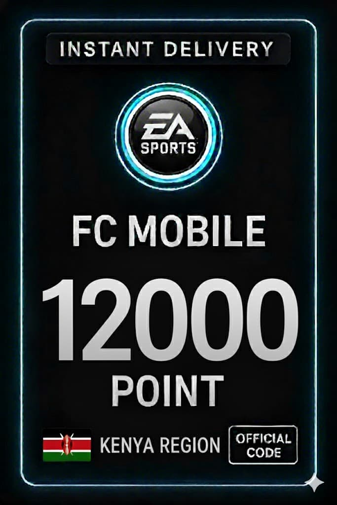 FC Mobile 12000 Pont Ajándékkártya - Kenya