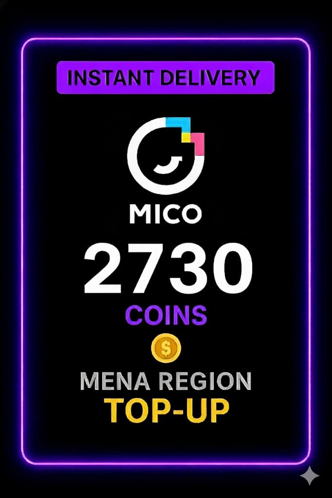 Mico Live - 2730 Coins Top-Up (MENA)