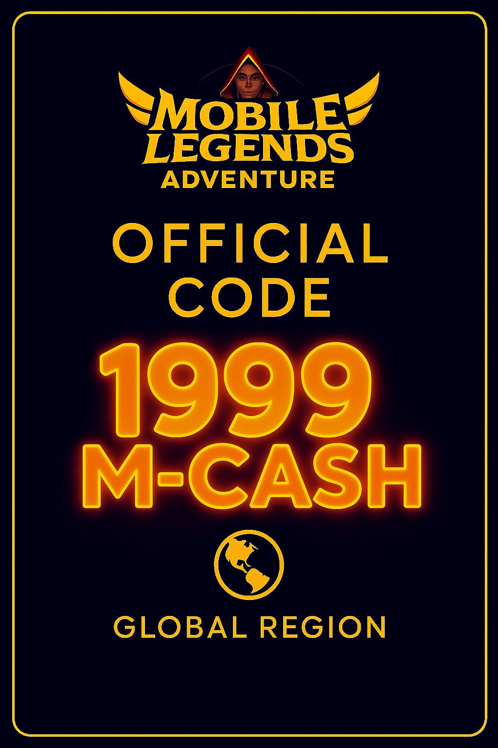 Mobile Legends Adventure 1999 M-Cash (Global)