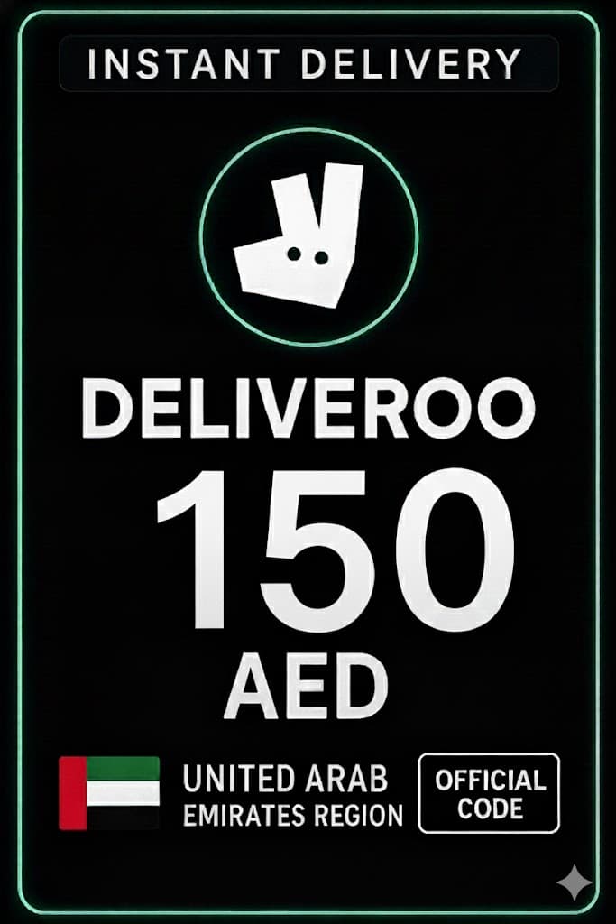 Deliveroo Gift Card 150 AED