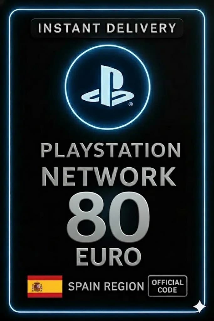 Playstation Gift Card Spain - 80€ ES